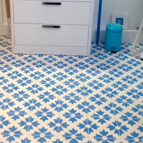 Encaustic Tiles in blue