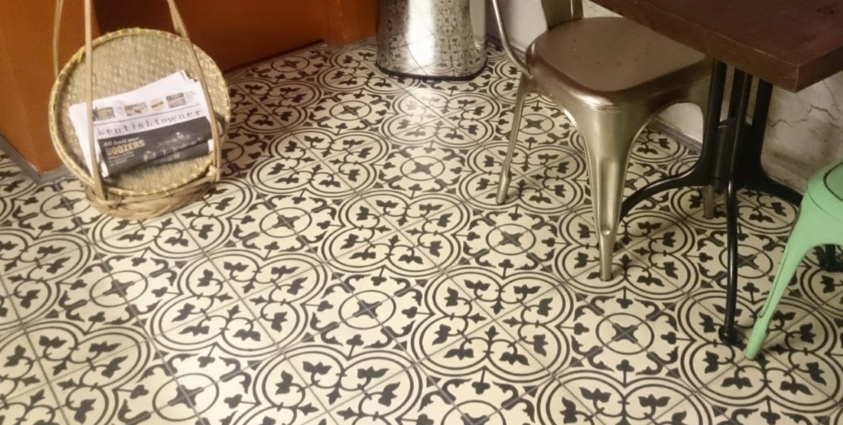 Moroccan Tiles in Restaurant in Camden London