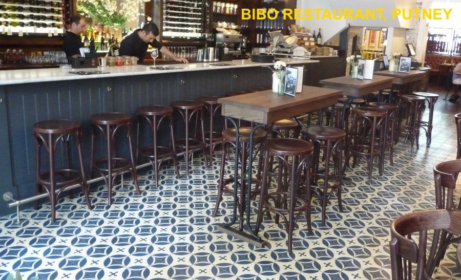 Moroccan Tiles Restaurant Bibo Putney London UK