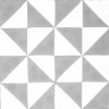 Moroccan Tiles Patchwork grey