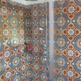 Moroccan Tiles in shower