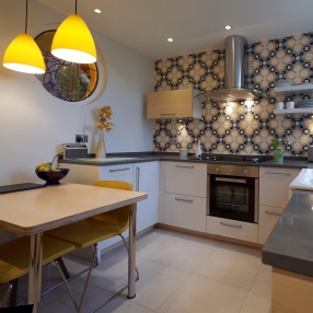 Moroccan Tiles in kitchen